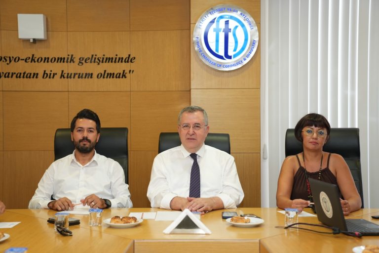 AYDEM MÜDÜRÜ, YANGINLARLA İLGİLİ GÜÇ BİRLİĞİ PLATFORMU’NU BİLGİLENDİRDİ,